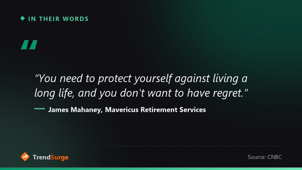 James Mahaney of Mavericus Retirement Services on protecting against a long life